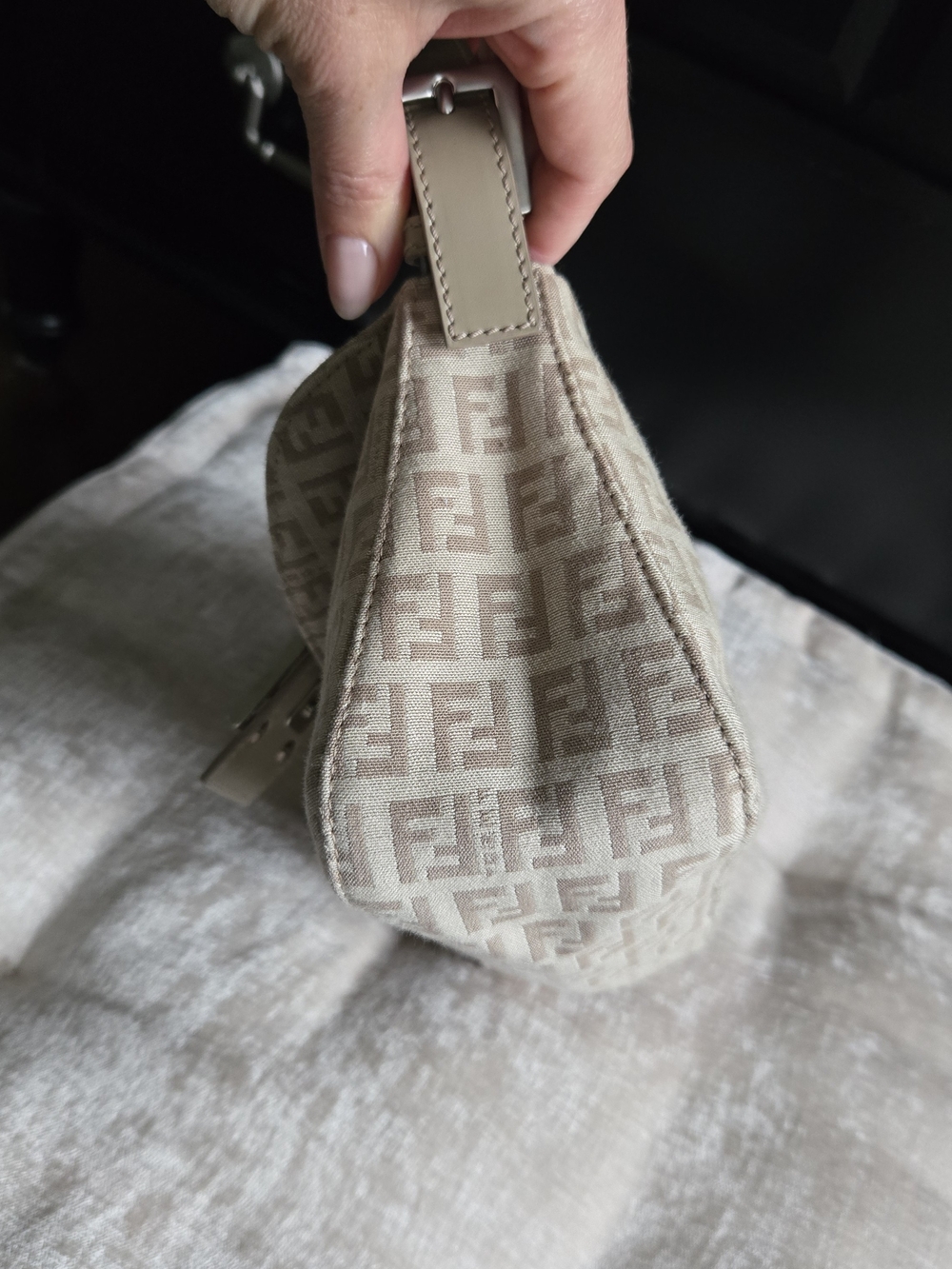 Fendi Zucchino FF Baguette - Picture 8 of 16